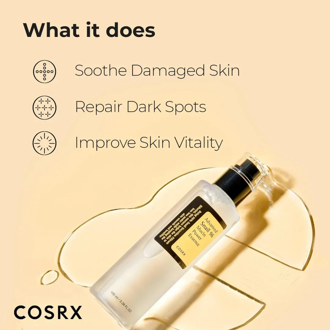 COSRX Advanced Snail 96 Mucin Power Essence It's like a magic potion for your skin!