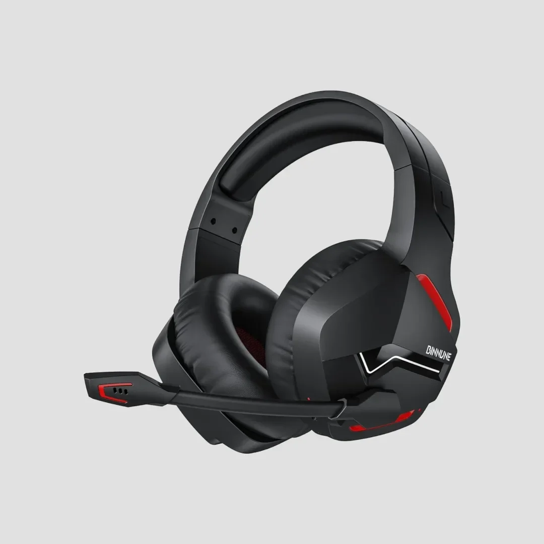 BINNUNE Wireless Gaming Headset with Microphone