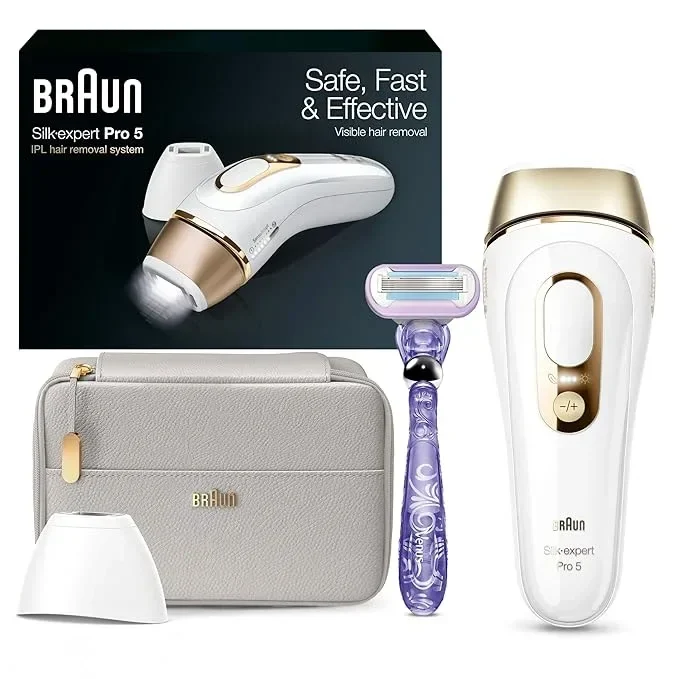 Braun IPL Long-lasting Laser Hair Removal Device