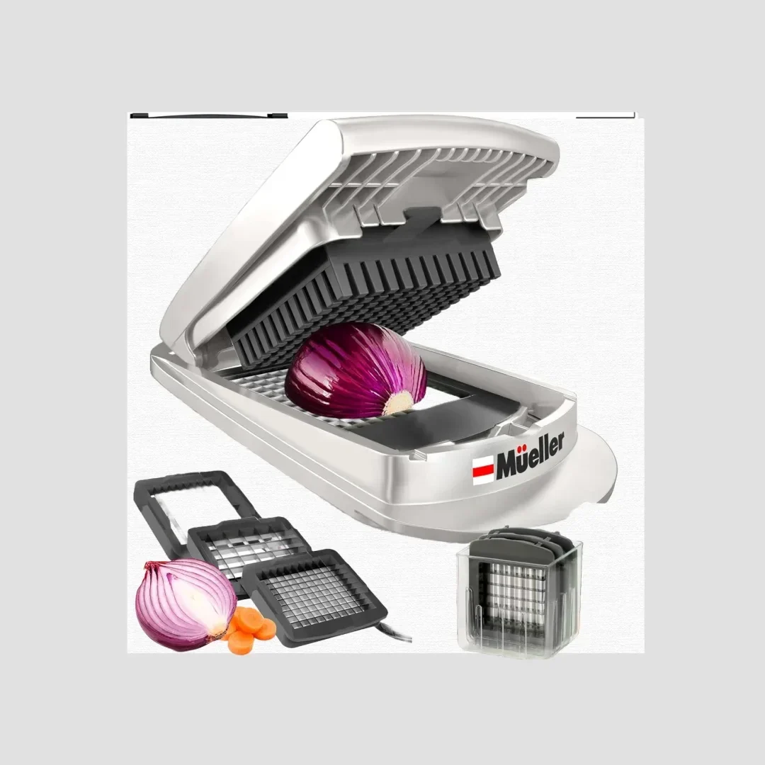 Mueller Pro-Series 10-in-1, 8 Blade (Mueller Vegetable Chopper Pro-Series Review in 2024)